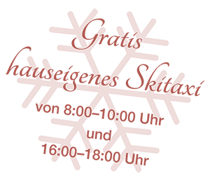 Gratis hauseigenes Skitaxi Schild