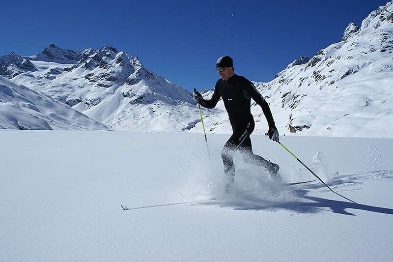 Cross-country skiing in Ischgl Tyrol